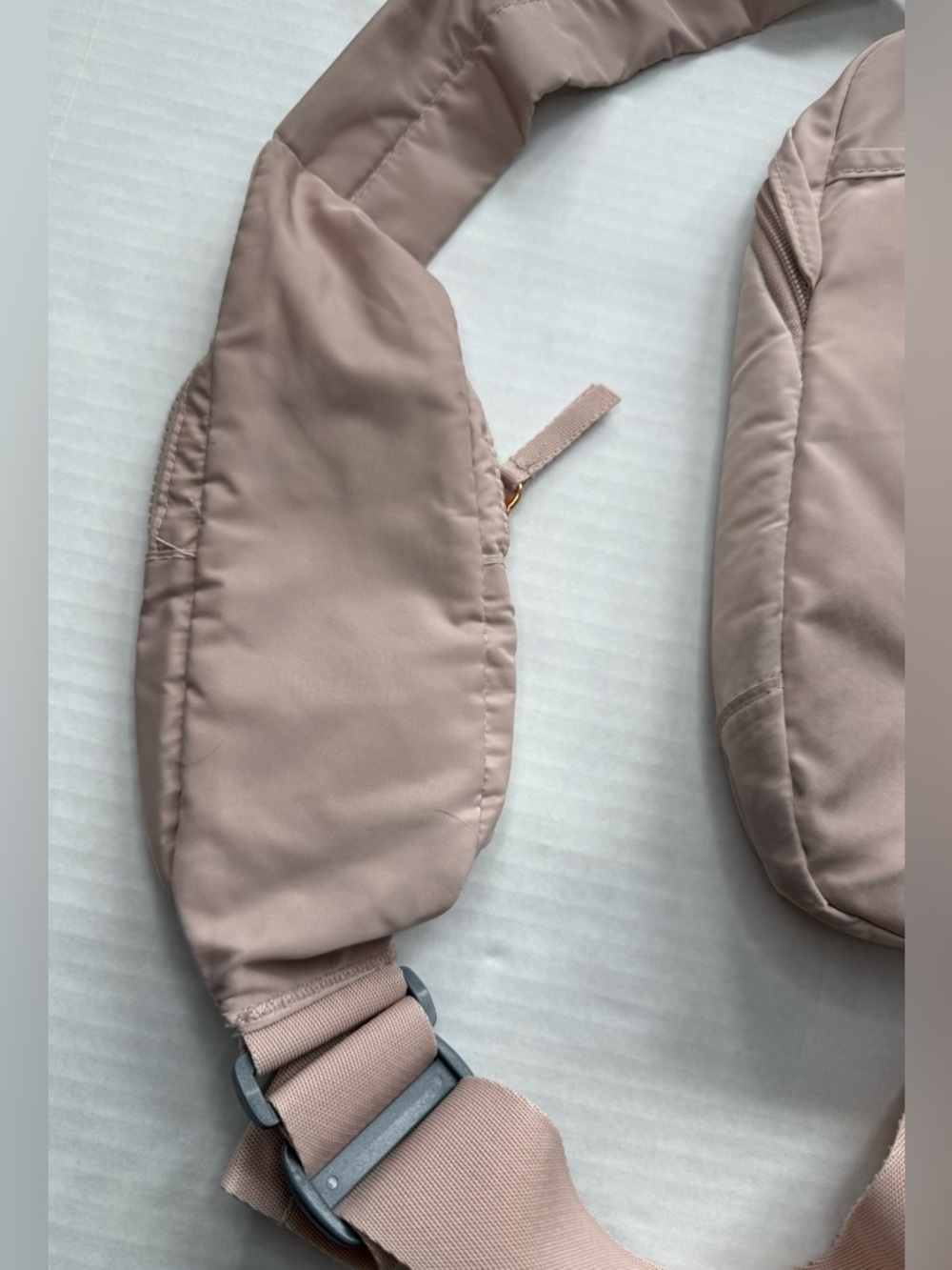 Adidas Essentials 2 Sling Crossbody Bag Wonder Taupe Beige/Rose Gold - Picture 5 of 16